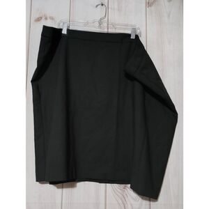 Loft Skirt‎ Ladies Plus Size 26 Black Straight